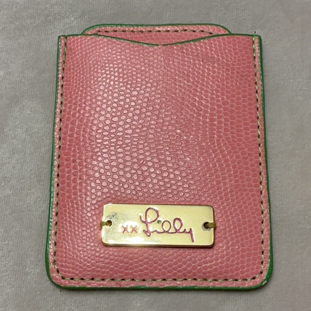 Lilly Pulitzer Lizard Purse Mirror & Case